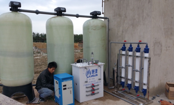 农村井水净化设备，消毒系统 （二氧化氯消毒）